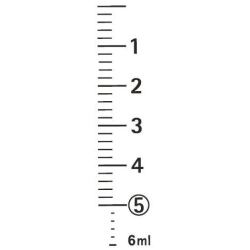 Spruta luerlock 3komp KD-Ject