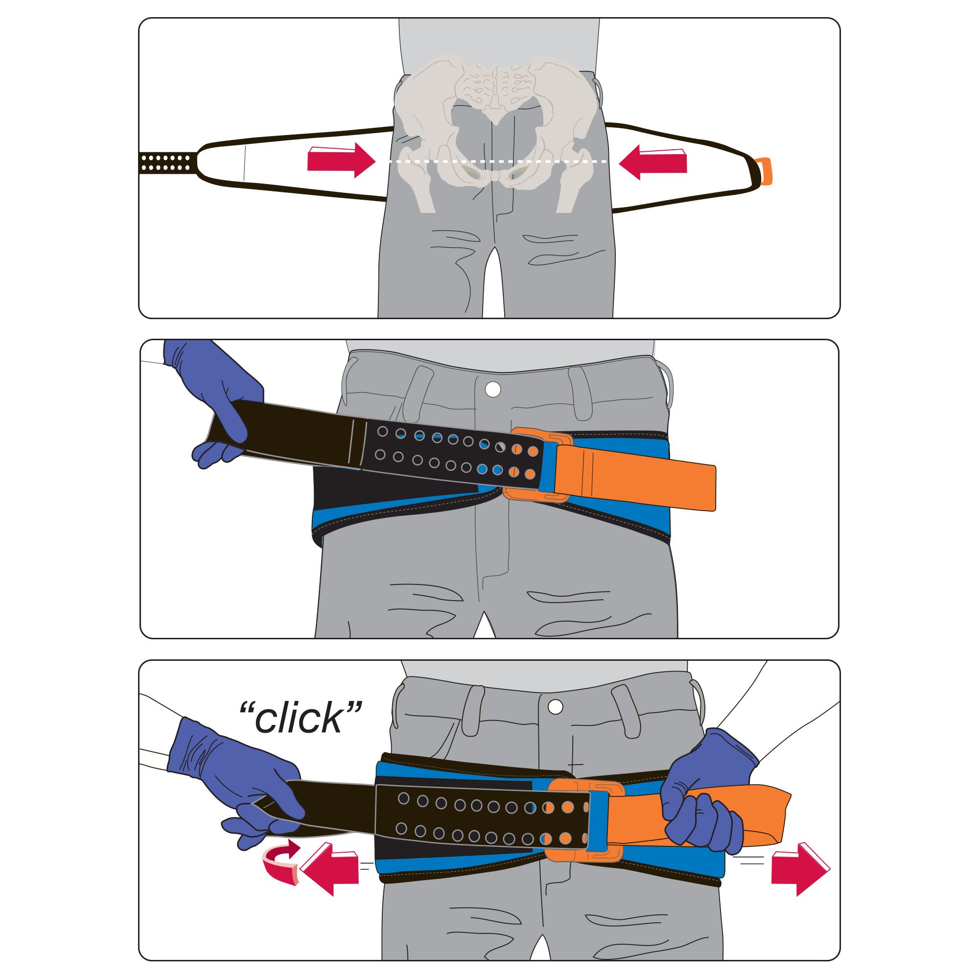 Тазовая повязка Pelvic Sling II Sam Medical